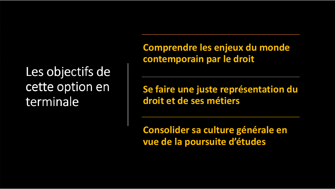 Option Droit Et Enjeux Du Monde Contemporain